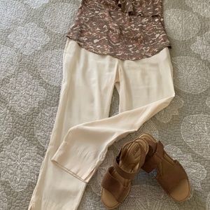 Cream Colored H&M Dress Pants size 10